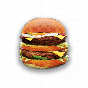 Menu Big Bacon burger