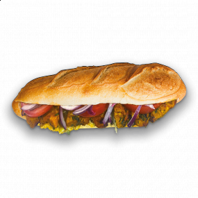  Menu Baguette Brochette Poulet