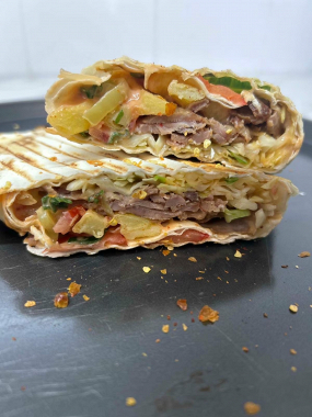 Shaworma Turkish Mixtă Curcan-Vită-Berbecuț Mare