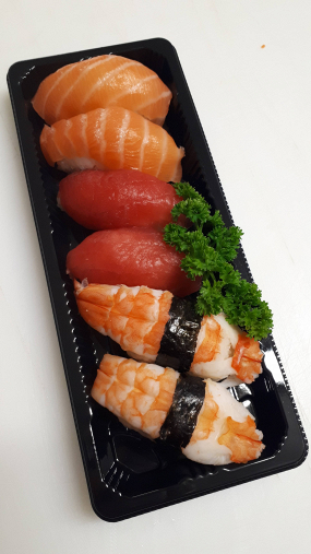 S. Trio Thon Saumon Crevette 6pcs