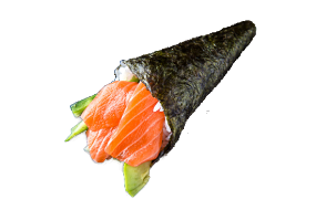 Temaki Saumon Avocat 2pcs