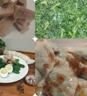 Pierogi szpinakiem 10 szt.