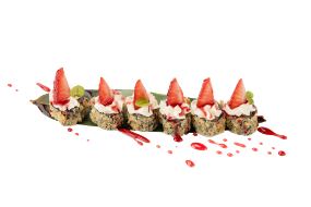 ▪️34. sake fritto fragola