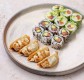 Menu maki gyoza crevette