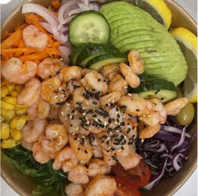 pokebowl crevettes 750ml