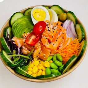 pokebowl ❤️Saumon Oeuf 1300ml