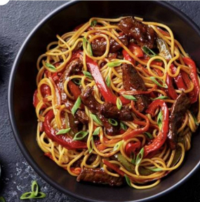 nouille légumes spicy