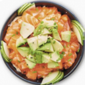 tartare saumon avocat sésame