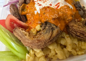 Dorozsmai molnár ponty túrós csuszával