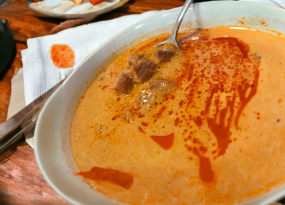 Filézett Korhely halászlé - kis adag