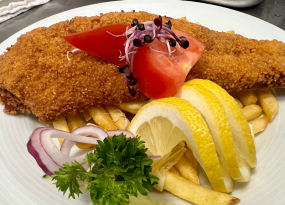 Rántott harcsa filé