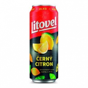 0,5l Litovel černý citron alko 🔞