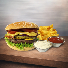 Fajta burger menu