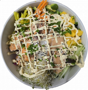 🍣 SUSHI BOWL - Łosoś Pieczony
