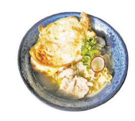 30. Ramen in brodo con pollo e uova