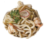 37. Udon con gamberi