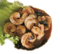 84. Gamberi con salsa thai