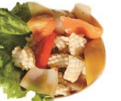 86. Calamari con salsa piccante