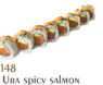 148. Ura spicy salmon