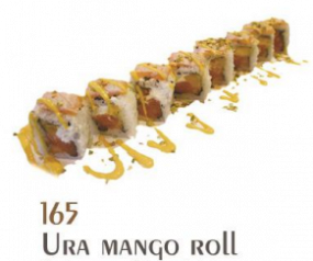 174. Ura mango roll