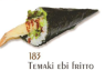 183. Temaki ebi fritto