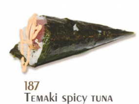 199. Temaki spicy Tuna