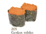  205. Gunkan tobiko