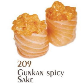 214. Gunkan spicy sake