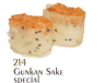 214. Gunkan sake special