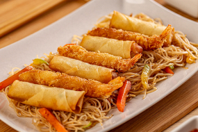 Meniu Mixt 5 Pachețele & 3 Creveți Panko (sos și garnitură inclusă)