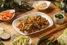 Orez Prăjit cu Pui, Legume și Ciuperci