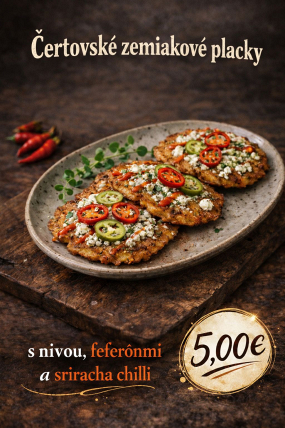 Čertovské zemiakové placky