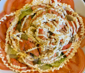 CHICKEN TIKKA SALAD