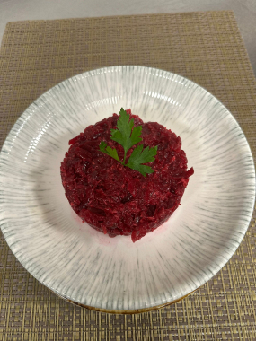 Salata de sfecla rosie si hrean 150g 