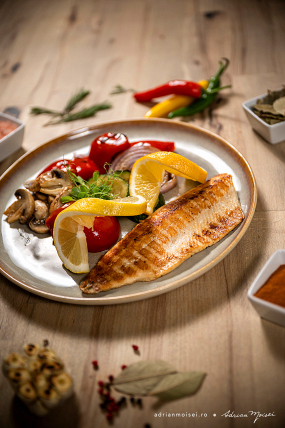 FILE DE PASTRAV cu legume la gratar 150/200g