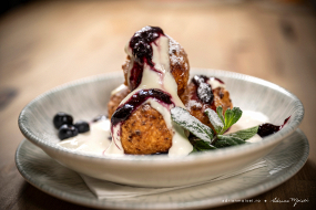 Papanași cu Dulceață