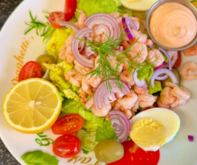 Garnelen-Salat