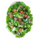 Salade crudités thon