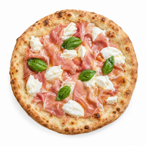 Focaccia crudo e bufala