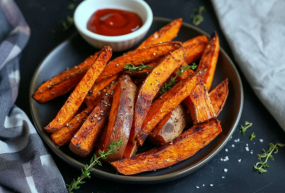 Süßkartoffel Pommes