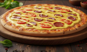 Pizza Sucuk Hollandaise