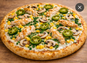 Pizza Creamy Chicken