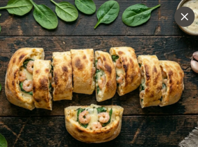 Pizzabrötchen Shrimpy