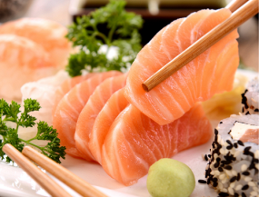 SA1 Sashimi Sake Lachs