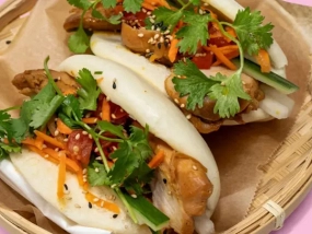 Teriyaki Chicken Bao Bun