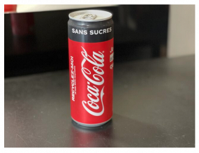 Coca zéro canette
