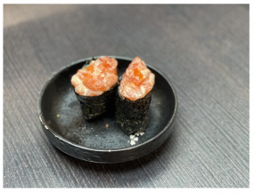 Gunkan au tartare de thon