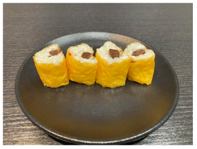 Makis sucrés Nutella