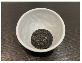 Mochi au sésame noir