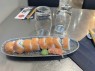 Tatsu concombre, philadelphia au Wasabi et saumon fumé